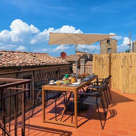 The Walkable Volterra Rooftop Suite Exteriör bild
