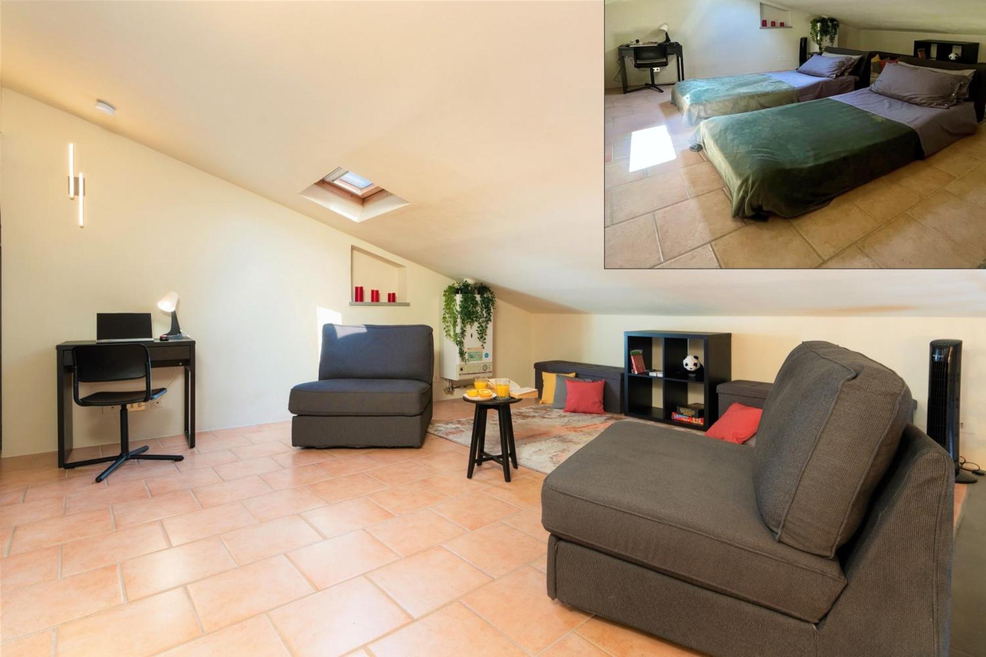 The Walkable Volterra Rooftop Suite Exteriör bild